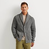 Men's Fletcher Bay Shawl Collar Cardigan