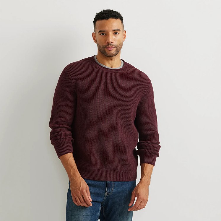 Men's Signature Roll Neck Sweater - Solid | Eddie Bauer