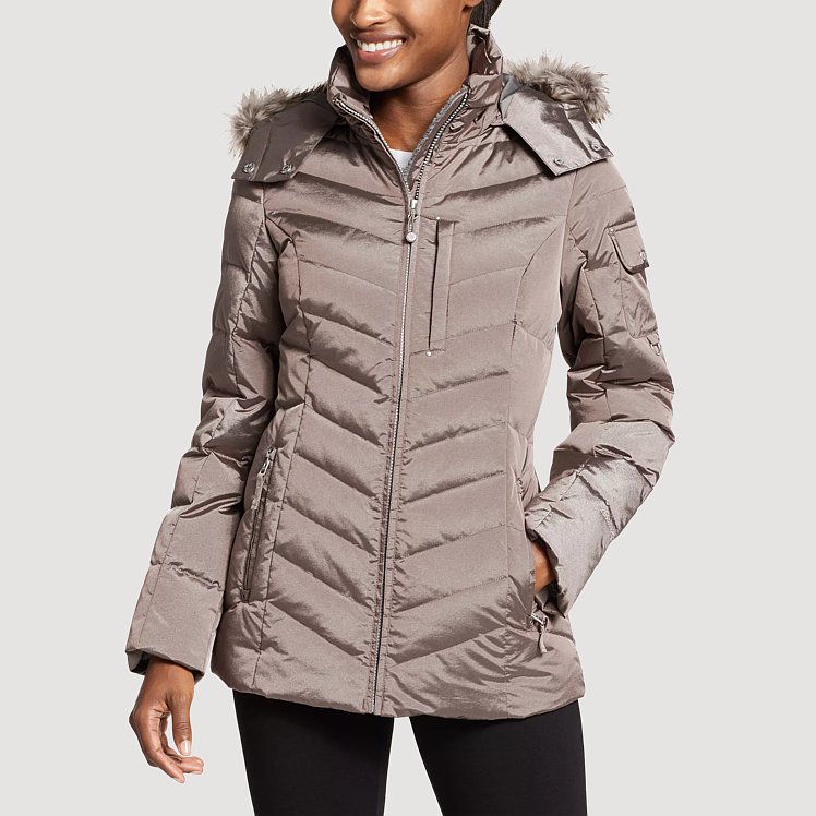 Women's Sun Valley Down Hooded Jacket | Eddie Bauer