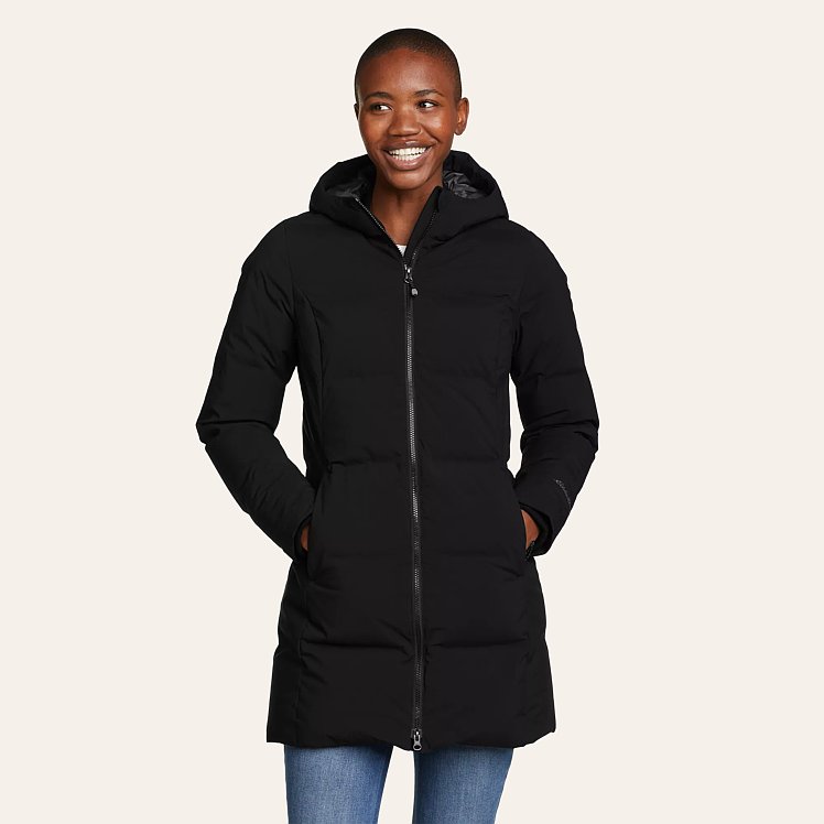 Glacier peak seamless stretch down parka top