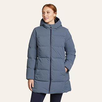 Womens Glacier Peak Seamless Stretch Down Parka