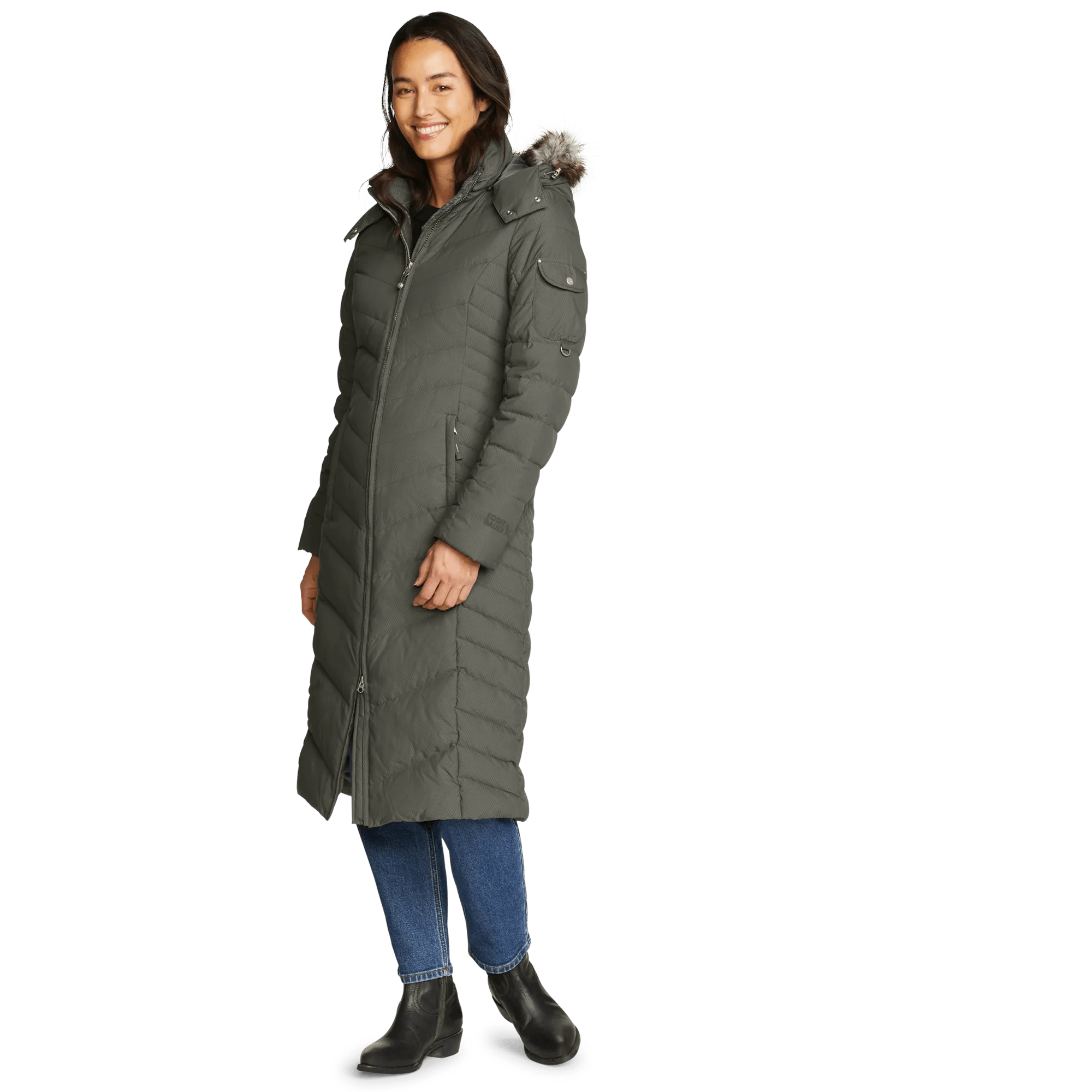 Eddie bauer women's sun valley down duffle coat deals