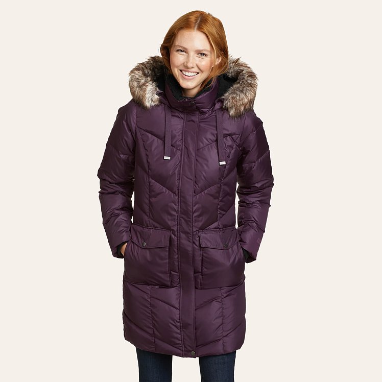 Women s Lodge Cascadian Down Parka Eddie Bauer