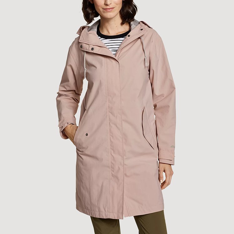 Women's Port Townsend Waterproof Trench Coat Eddie Bauer - Main Image