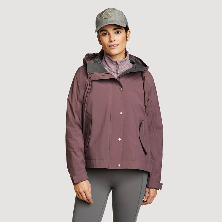 Women's Port Townsend Waterproof Rain Jacket Eddie Bauer