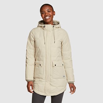 Beige parka womens best sale