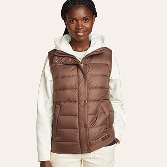 Women s Fleece And Down Vests Eddie Bauer