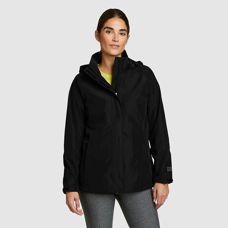 Women s Packable Rainfoil Waterproof Rain Jacket Eddie Bauer