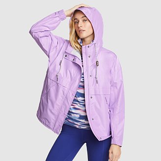 Custom Eddie Bauer Ladies Rain Jacket - Coastal Reign