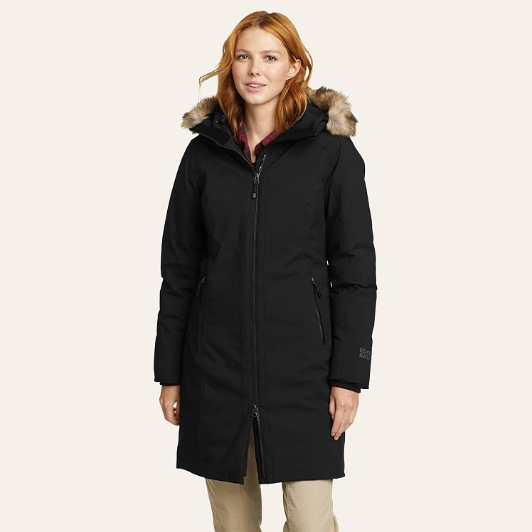 Olympia waterproof down stadium coat eddie bauer on sale