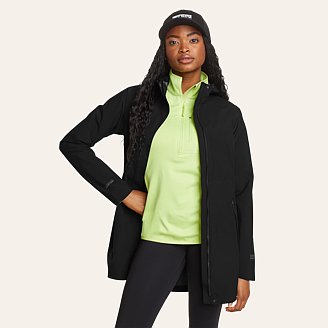 Women's Cloud Cap Stretch Rain Parka