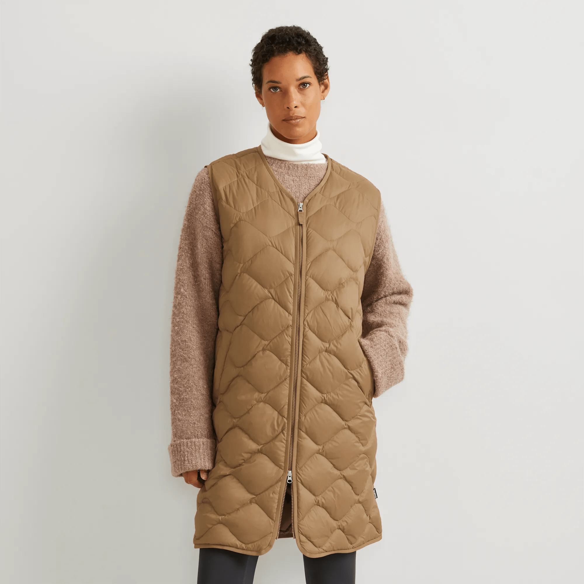 Shaw Long Down Vest