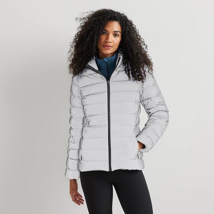 Women's Highbeam Reflective Down Jacket Eddie Bauer