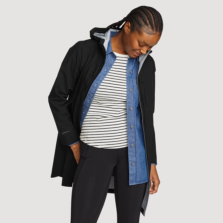 00s Eddie Bauer thermolite wool car coat Classic EDDIE BAUER 65