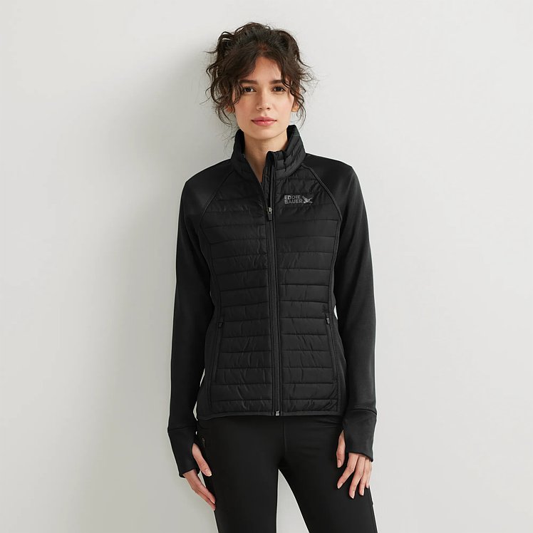 エイミー Women's Emberlite Insulated Hybrid Jacket | Eddie Bauer