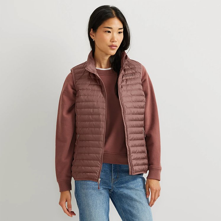 Eddie Bauer Downlight Vest ベージュ TALL Men's Essential Down Vest | Eddie Bauer