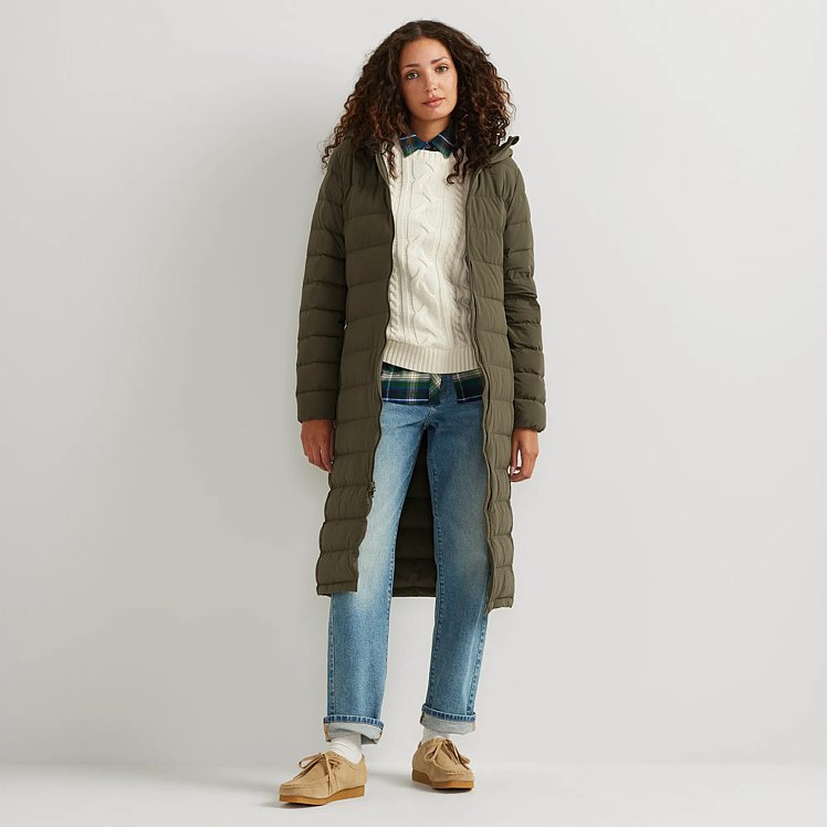 Women's Eb Stretch Down Duffle Coat | Eddie Bauer
