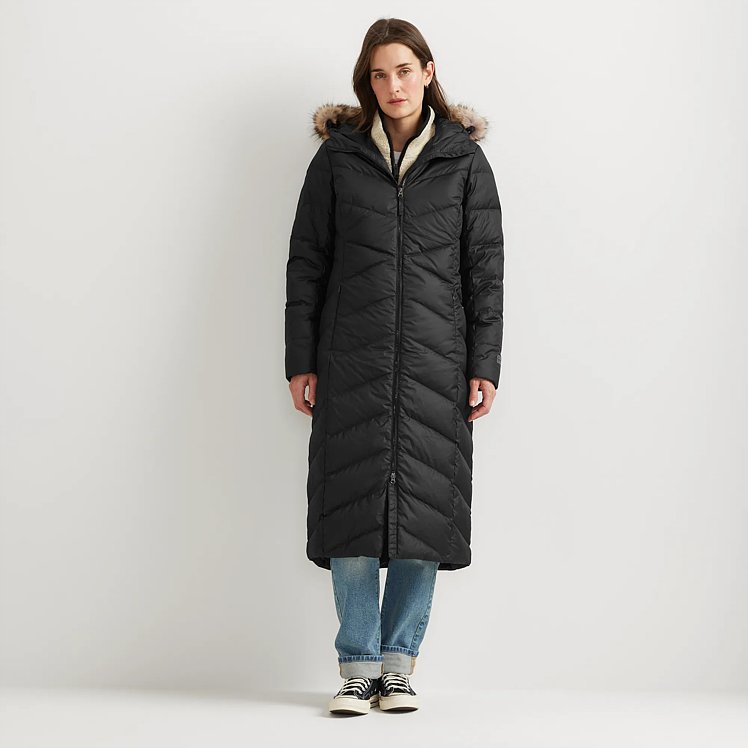 Women's Classic Down Hooded Duffle Coat | Eddie Bauer