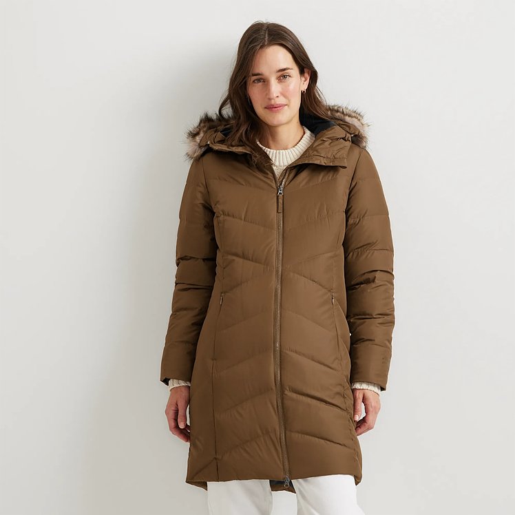 Women's Classic Down Hooded Parka | Eddie Bauer