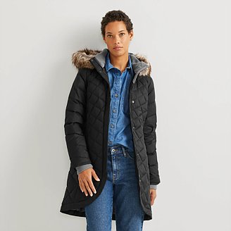 Image of Women's Elysa Down Hooded Parka