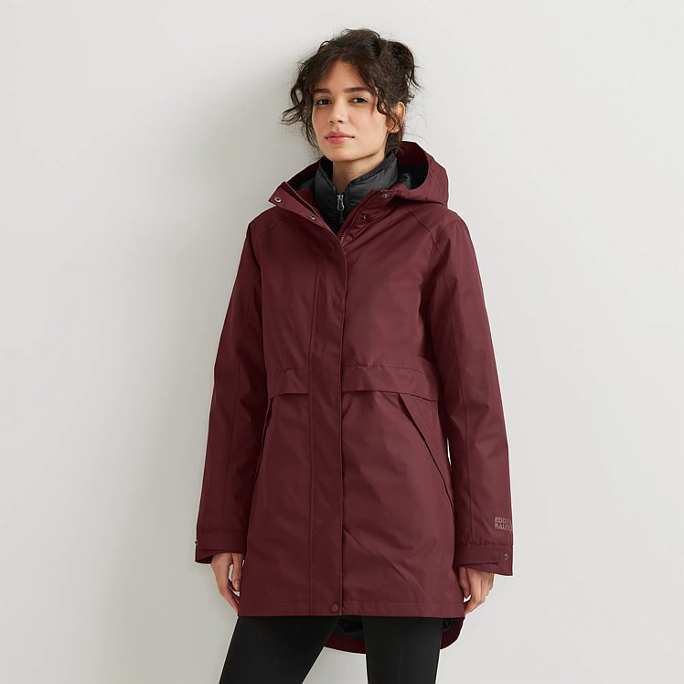 Women's Mountain Town 3-in-1 Down Hooded Parka | Eddie Bauer