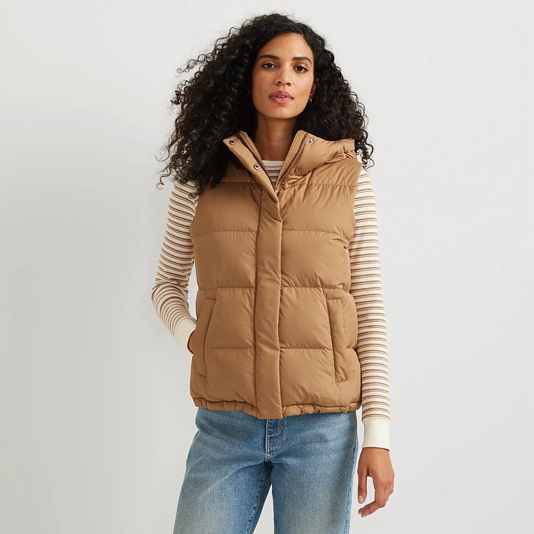 Women's Ketchum Short Down Hooded Vest | Eddie Bauer