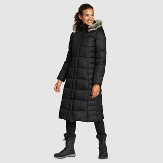 Eddie bauer long down coat hotsell