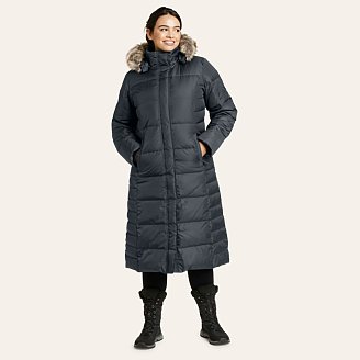 Women s Lodge Down Duffle Coat Eddie Bauer