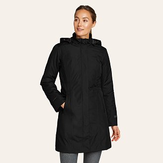 Women's Girl on the Go Insulated Waterproof Trench Coat