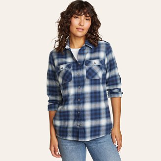 Womens Firelight Flannel Shirt