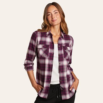 Womens Firelight Flannel Shirt