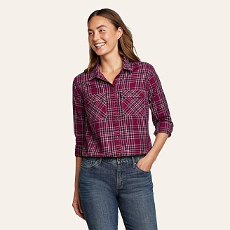 Womens Firelight Flannel Shirt