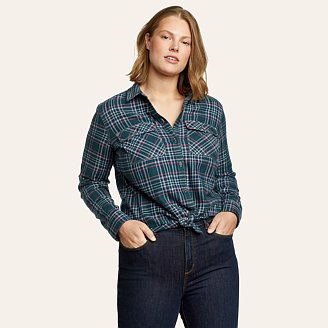 Womens Firelight Flannel Shirt