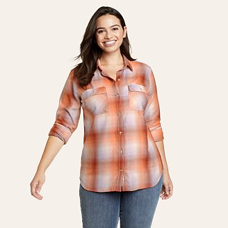 Womens Firelight Flannel Shirt