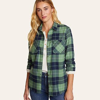 Womens Firelight Flannel Shirt