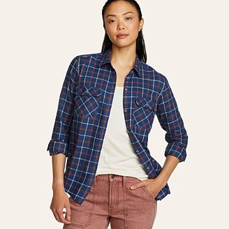 Womens Firelight Flannel Shirt