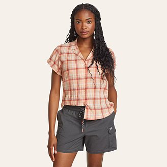 Womens Packable Camp Shirt