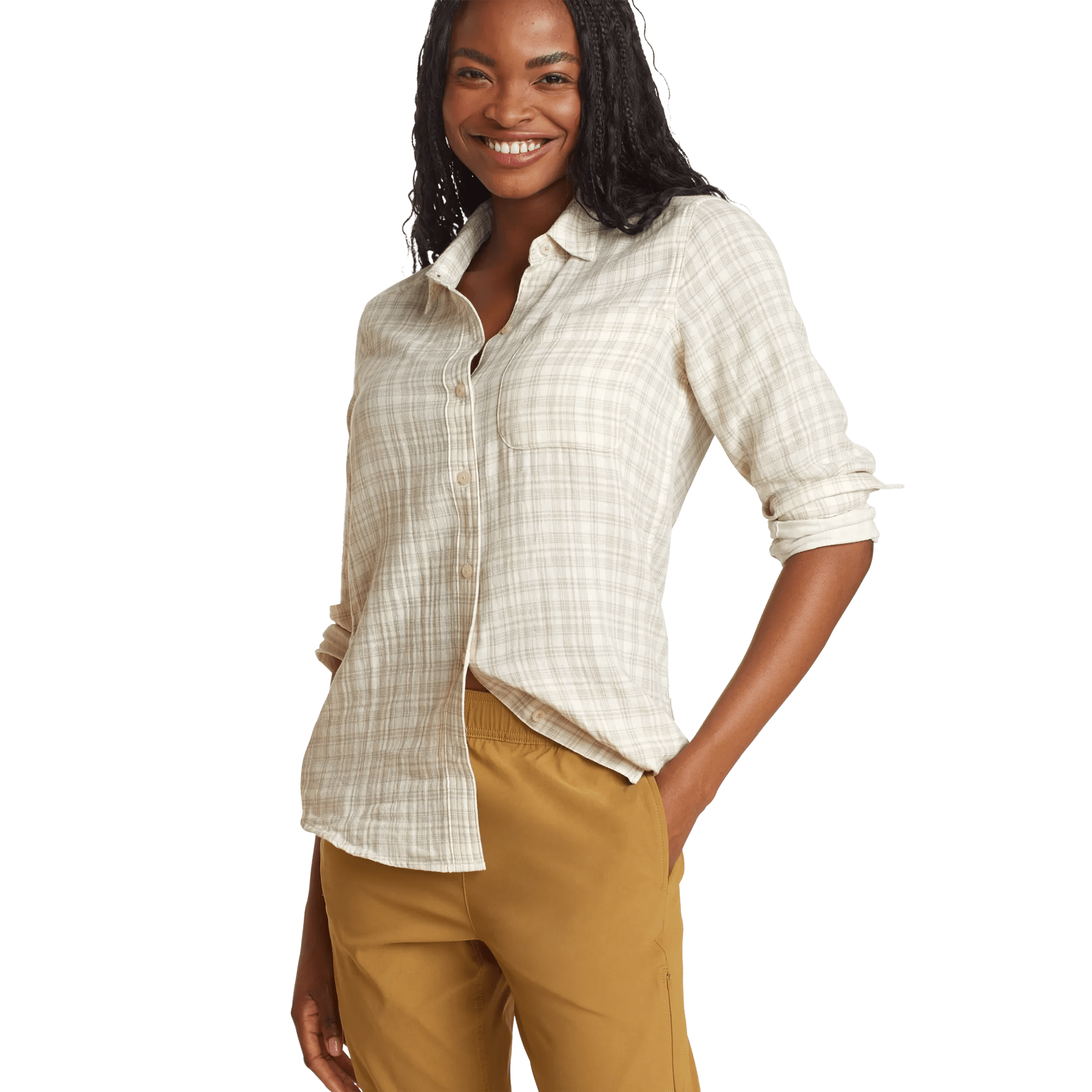 Carry-On Long-Sleeve Button-Down Shirt