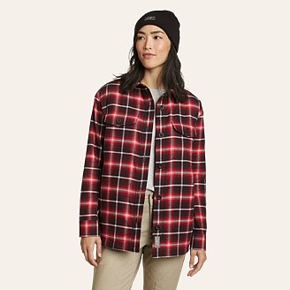 Women's Eddie's Fleece-Lined Shirt Jacket