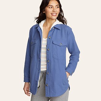 Women's Blanket Shirt Jacket