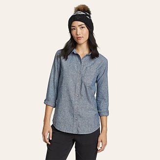 Women's Wellford Springs Long-Sleeve Denim Shirt