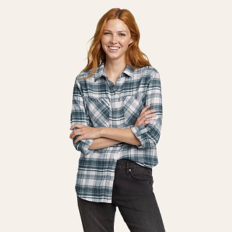 Womens EB Hemplify Classic Long-Sleeve Shirt