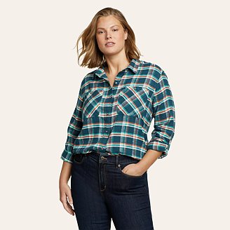 Womens EB Hemplify Classic Long-Sleeve Shirt