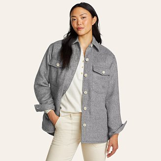 Womens Peninsula Shirt Jacket