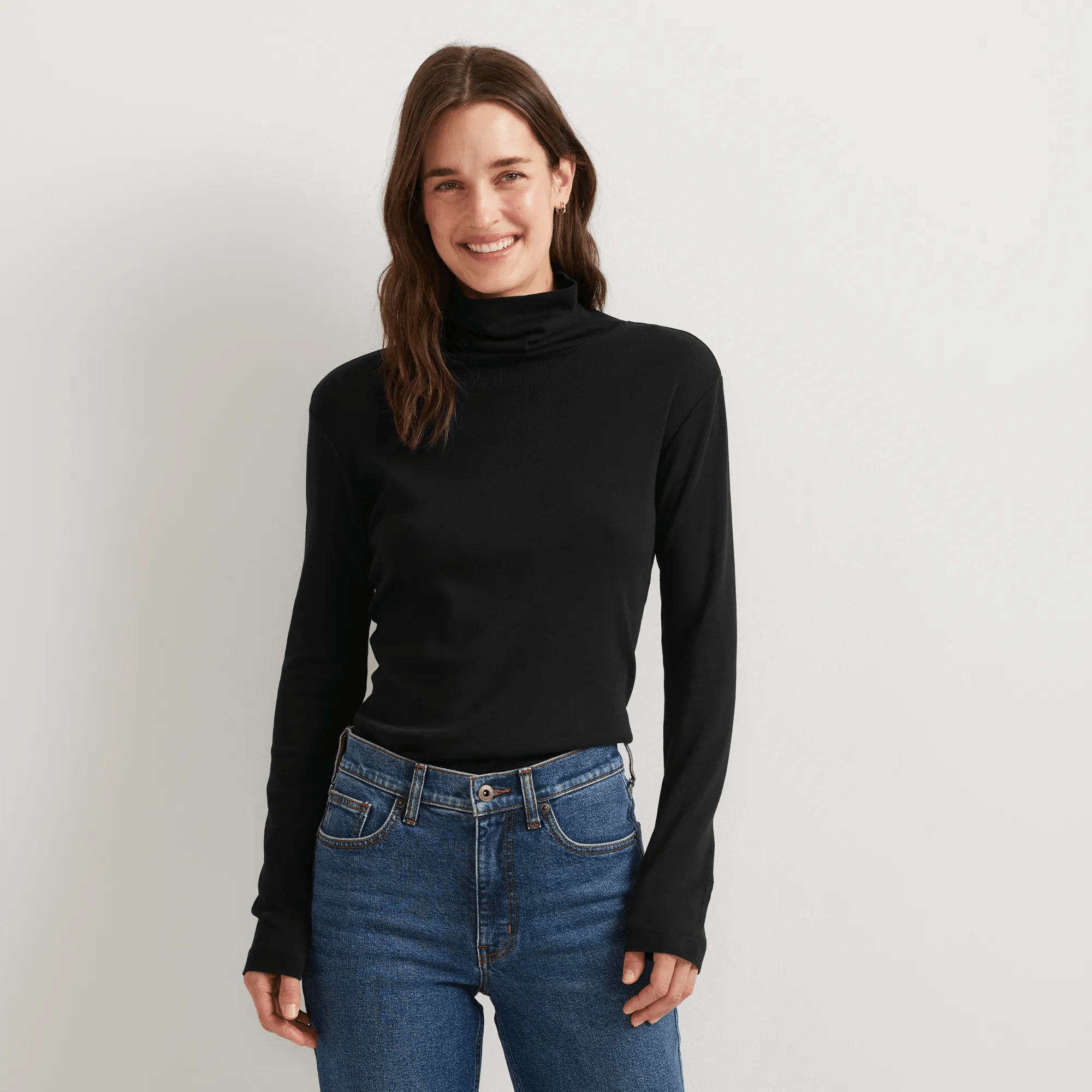 Favorite Long-Sleeve Turtleneck - Solid
