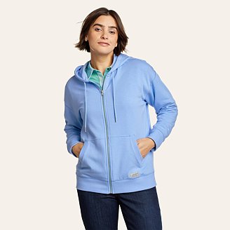 Womens Cozy Camp Full-Zip Hoodie