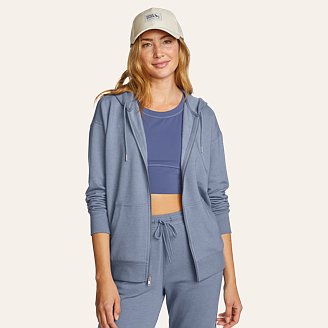 Womens Cozy Camp Full-Zip Hoodie