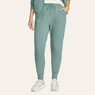 Womens Cozy Camp Fleece Jogger Pants