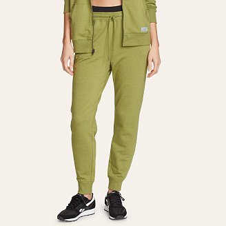 Womens Cozy Camp Fleece Jogger Pants