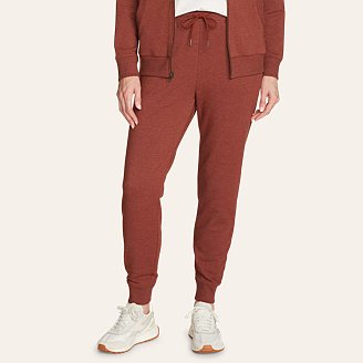 Womens Cozy Camp Fleece Jogger Pants